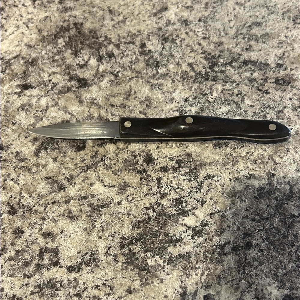 Cutco Black Handled Paring Knife